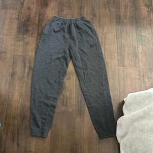 PINK grey  sweatpants